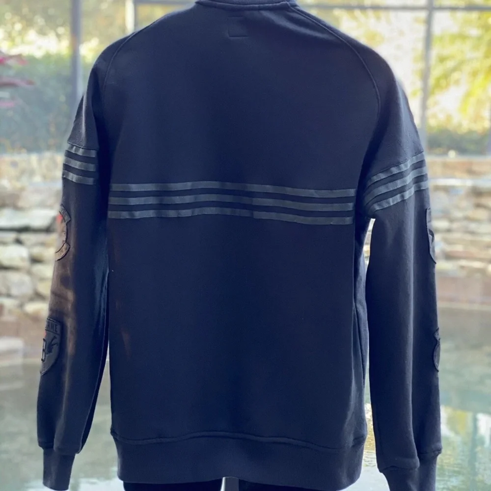 ADIDAS MEN'S 4-E QUILTED TT FULL‎ ZIP JACKET (SMALL)